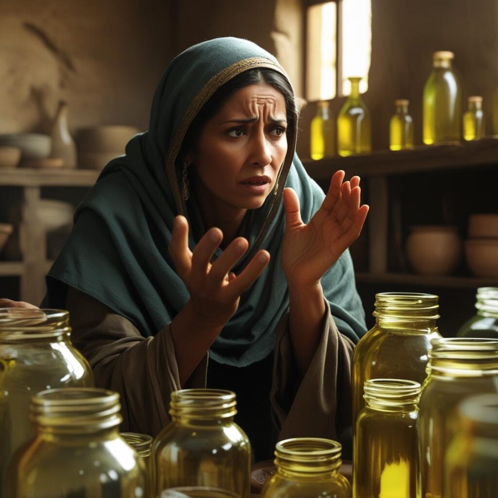 When the Oil Stopped_ How Faith Determines God’s Provision the widow’s oil stops flowing because there were no more empty jars left to fil (2)