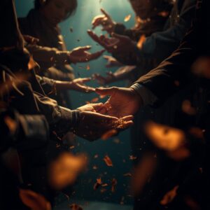 Day 12: A Prayer to Receive and Give Love 1 Depict giving in its most profound way and get. Using different kinds of acts of giving