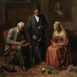 depict injustice in the family in diffrent aspects of life rich vs poor 3