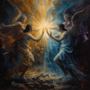 Day 8: A Prayer for Spiritual Warfare 1 depict spiritual warfare 1