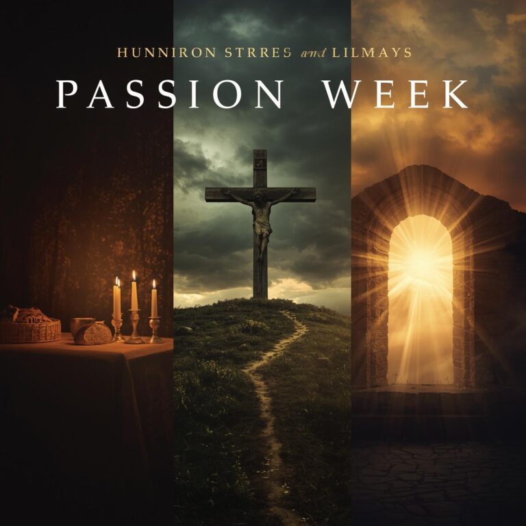 for Passion Week