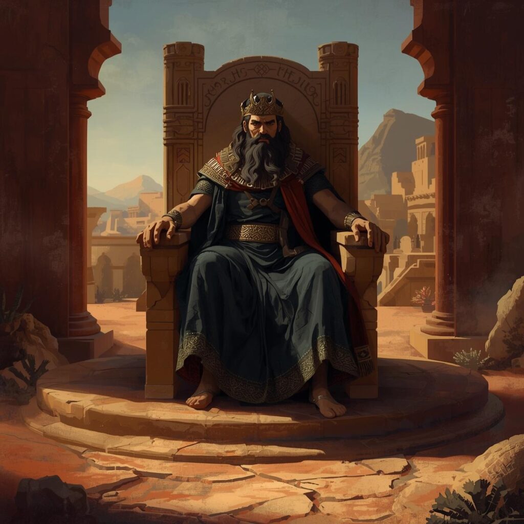 The Best and Worst Kings of the Bible 2 evil king ahab on the throne in 4000 BC israel 2