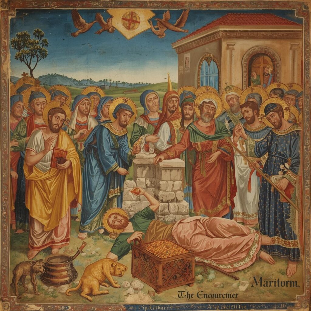 The Apostles of Jesus: How Each Died and Where They Are Buried 16 ok depict Apostle Barnabas The Encouragers death from historical data as much as you can 1