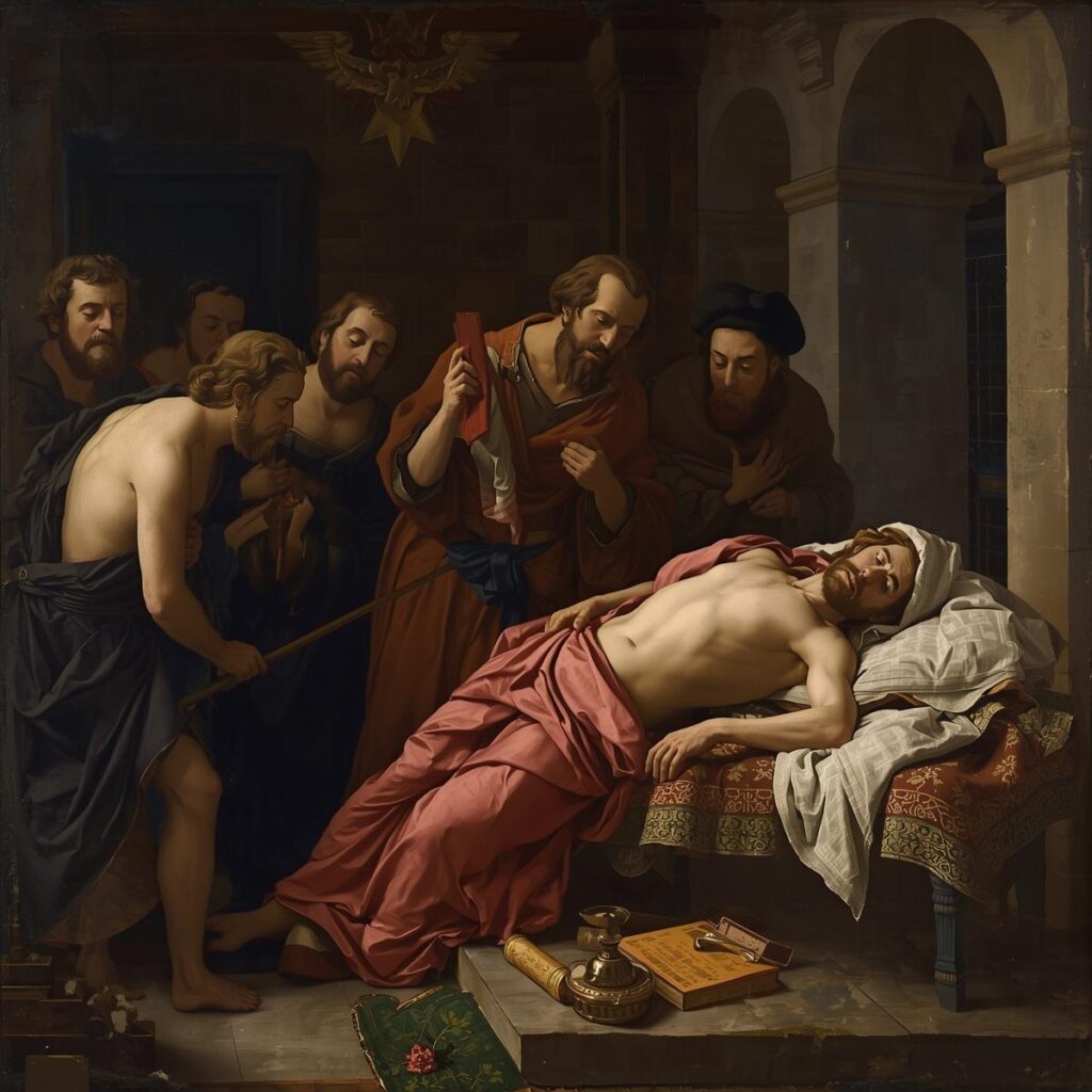 The Apostles of Jesus: How Each Died and Where They Are Buried 17 ok depict Apostle Mark the Evangelist death from historical data as much as you can 1