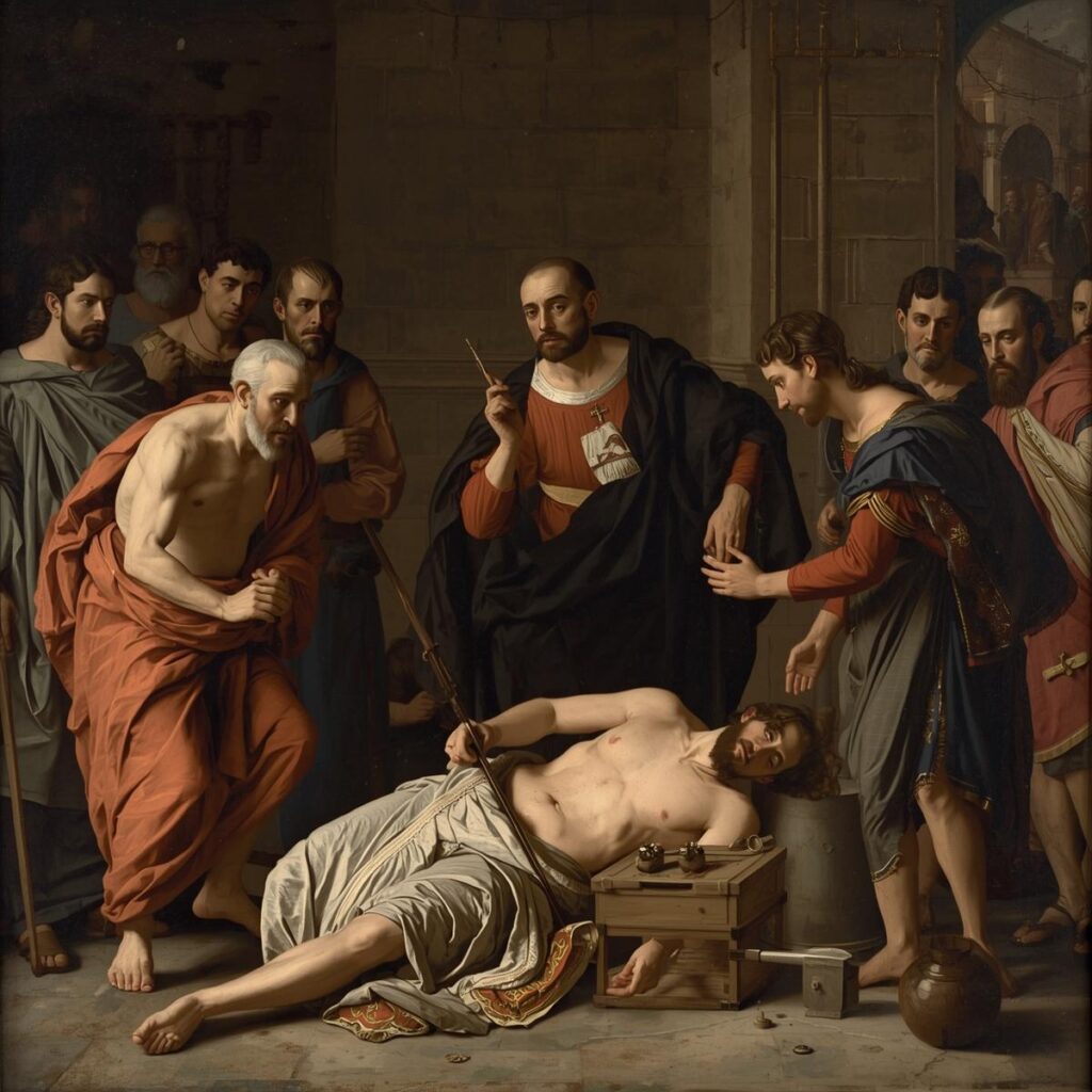 The Apostles of Jesus: How Each Died and Where They Are Buried 14 ok depict apostle Matthias The Chosen Replacement death from historical data as much as you can 3