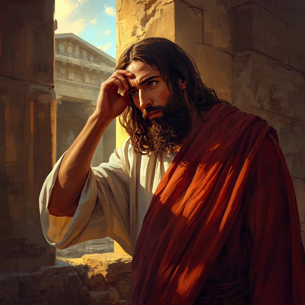 Why Jesus Looked and Left: The Silent Judgement of Mark 11:11 4 depict scanning the temple with his eyes. Why Jesus Looked and Left The Silent Judgment of Mark 11 11